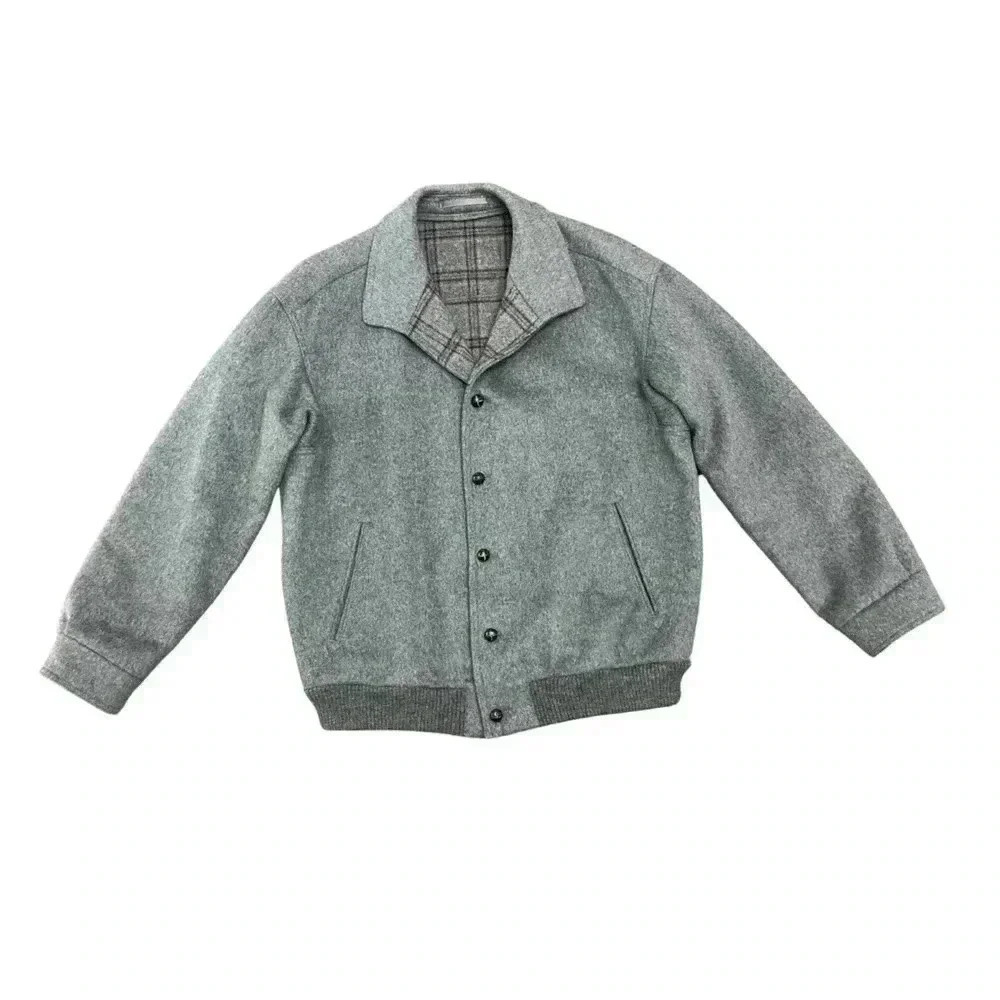 Lodenfrey Men’s Gray Wool Jacket Size 26 Made In Germany